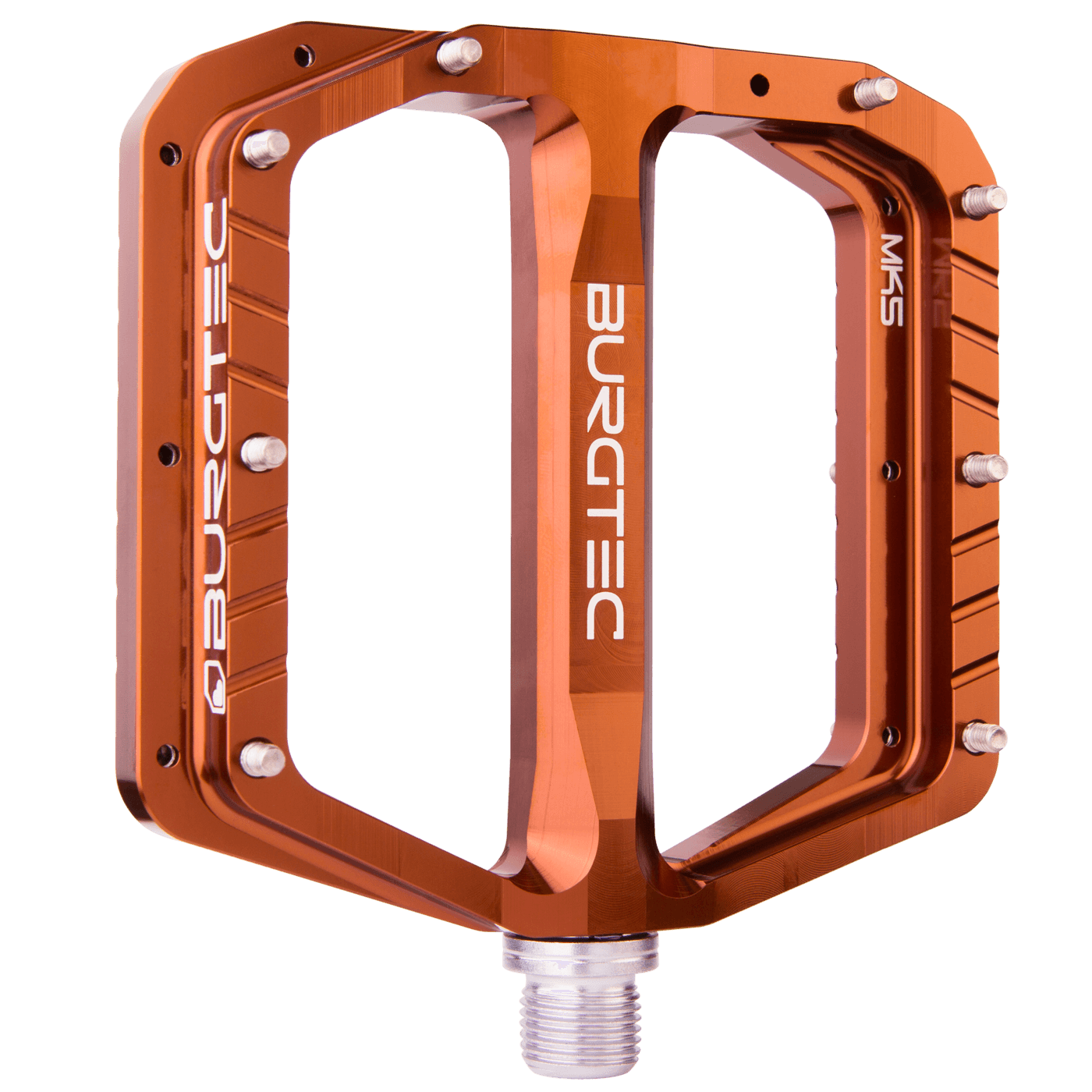 BURGTEC PENTHOUSE FLAT MK5 Pedali piatti Asse in acciaio blu BURGTEC PENTHOUSE FLAT MK5 Pedali piatti Asse in acciaio blu