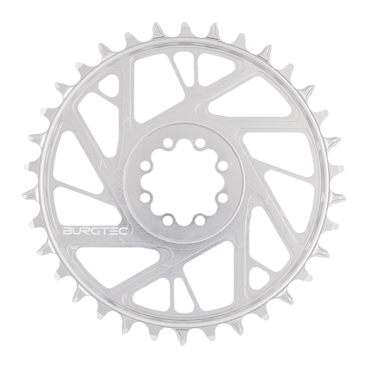 Burgtec 3mm Offset Thick Thin Chainring for SRAM 8-Bolt