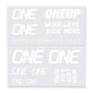 OneUp Decal Kit Handlebar