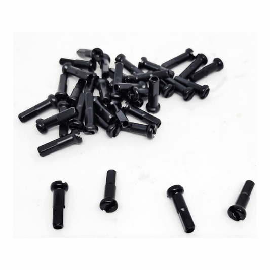 Nipple CNC BRASS Black 12mm